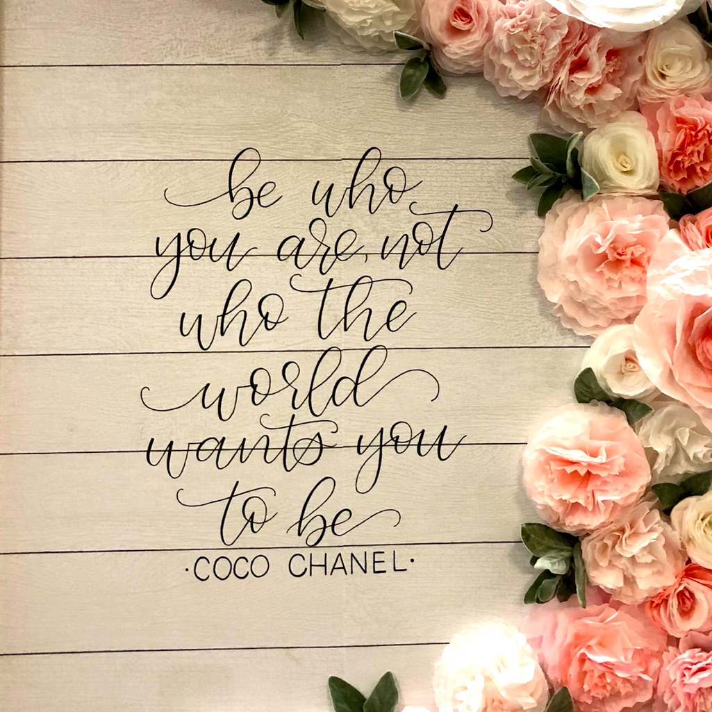 Be Yourself!